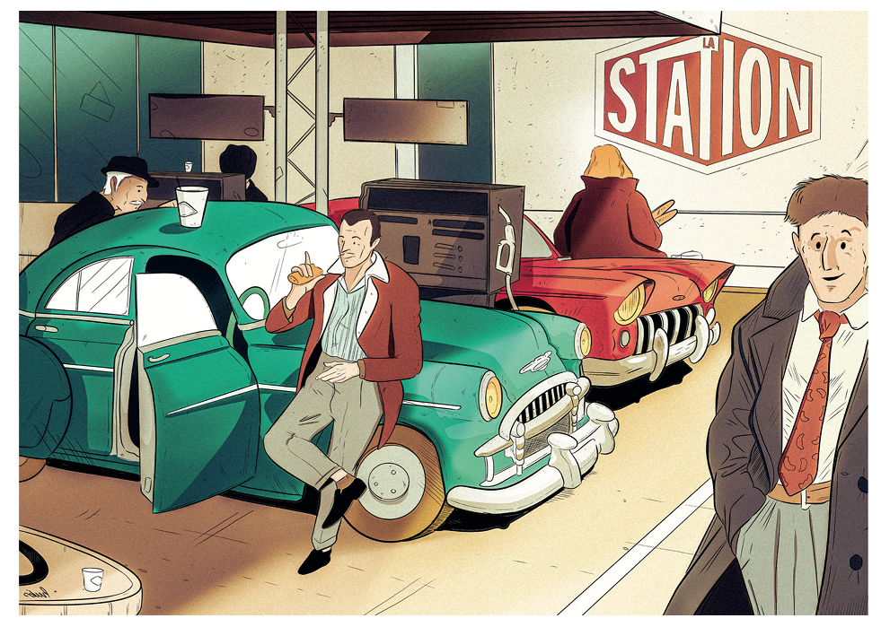 Snacking à La Station