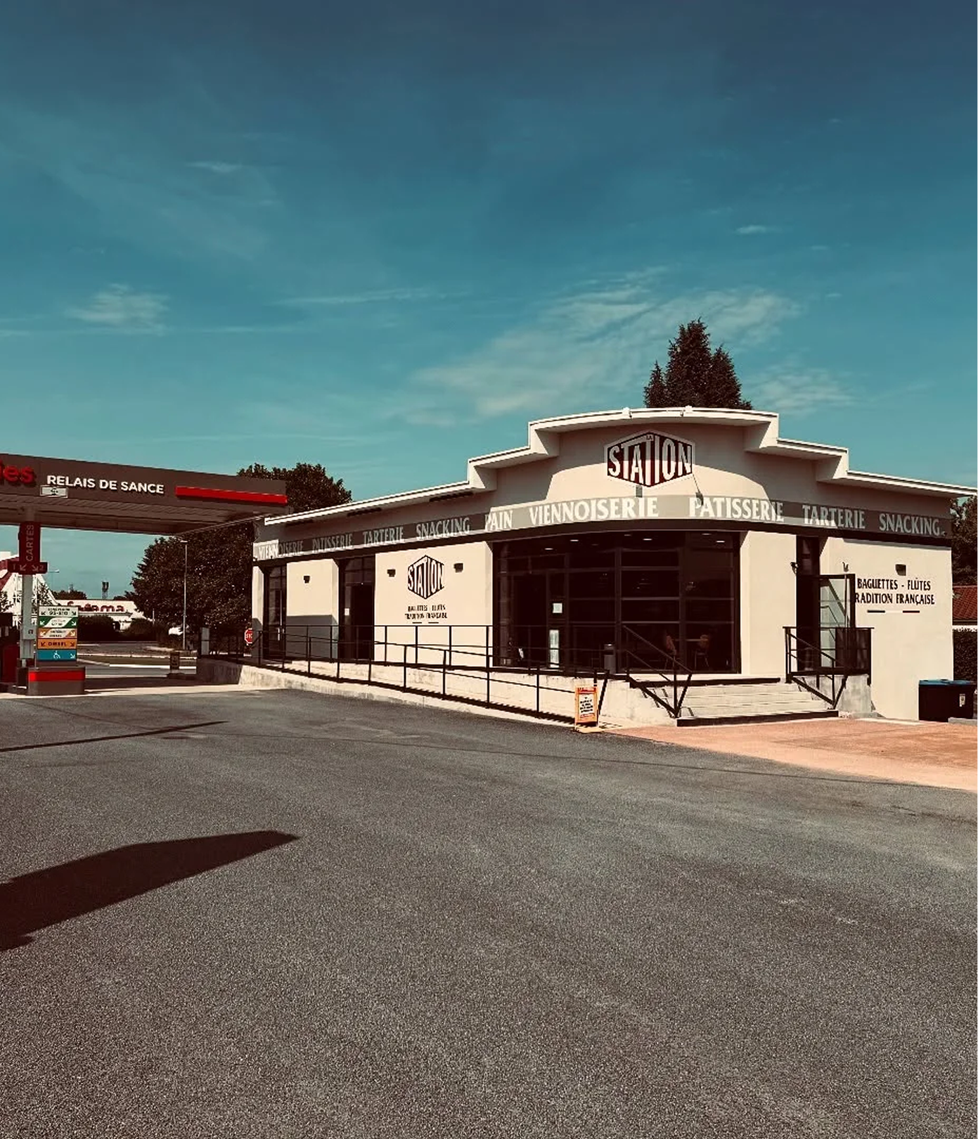 Boulangerie La Station dans les années 50